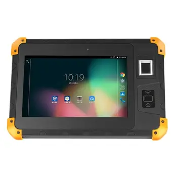 Дешевый прочный планшет 8 дюймов, 2 ГБ + 16 ГБ, Android, Водонепроницаемый Промышленный Планшетный ПК со сканером штрих-кодов, 2D-считывателем UHF RFID