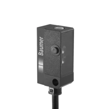 Диффузные датчики с подавлением фона - миниатюрный фотоэлектрический переключатель FHDK 10N5101 sensor baumer IP65 NPN Pulse red LED