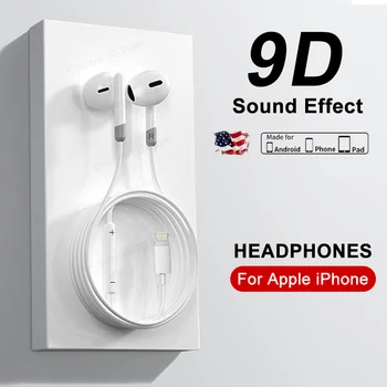 Для Apple Оригинальные Наушники Для iPhone 14 13 12 11 Pro Max mini Bluetooth Проводные Наушники X XS XR 7 8 6 Plus Аксессуары Для Телефонов