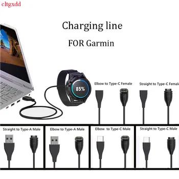Для Garmin Fenix 7/7 S/7X/6/6S/5 кабель для передачи данных USB-кабель для зарядки Type-C быстрое зарядное устройство адаптер питания аксессуар для умных часов