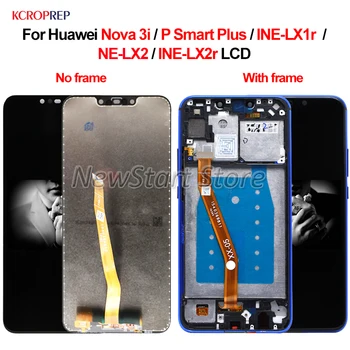 Для Huawei Nova 3i Nova3i ЖК-дисплей Для huawei P Smart Plus INE-LX1r INE-LX2 INE-LX2r ЖК-дисплей с сенсорным экраном и цифровым преобразователем в сборе 6,3