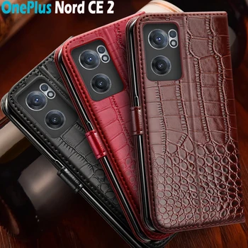 Для OnePlus Nord CE 2 5G Чехол с откидной кожаной задней Крышкой на магните Чехол для OnePlus Nord CE2 5G Чехол Для OnePlus Nord CE2 чехол-бумажник