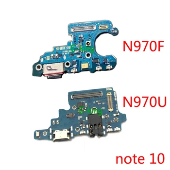 Для Samsung Galaxy Note 10 lite Plus N970F N970U N770F N976B N976N N976V USB Плата Для Зарядки Док-порт Гибкий кабель