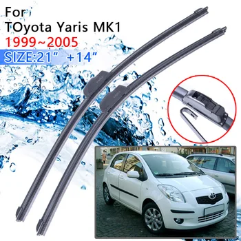 Для Toyota Yaris MK1 1995 ~ 2005 щетки стеклоочистителя переднего лобового стекла автомобиля 22 
