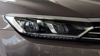 Для VW Magotan/Passat B8 2016 2017 2018 Светодиодные Передние Фары Прозрачный Абажур Корпус Лампы Крышка Фары Объектив Из Оргстекла