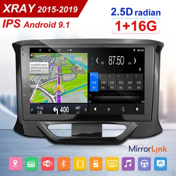 Для российской Lada X-Ray Cross 15-19 Специальная секция 9-Дюймового Многофункционального навигационного устройства Android 9.1 Мультимедийный видеоплеер