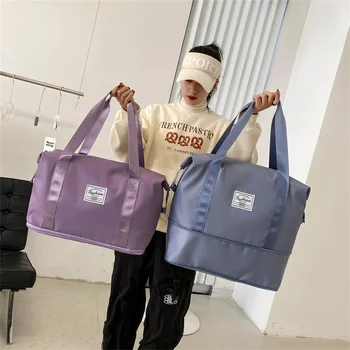 Женская дорожная сумка, мужская спортивная сумка для спортзала, спортивная сумка, многофункциональная сумка для плавания, сумка для фитнеса выходного дня, сумка для тренировок