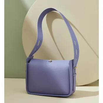 Женская сумка-тоут из натуральной кожи, женская сумка из кожи ТОГО, Универсальный оригинальный дизайн, простая сумка через плечо