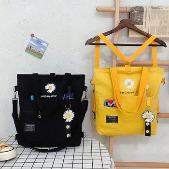 Женские сумки для девочек, многоцелевые холщовые сумки на плечо, Корея, Япония, холщовые сумки, сумки для студентов, сумка Messegner, рюкзак через плечо