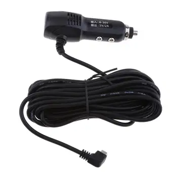 Зарядное устройство для автомобильного прикуривателя dolity от 8/36 В до 5V2A для быстрой зарядки Mini USB с правым кабелем DVR