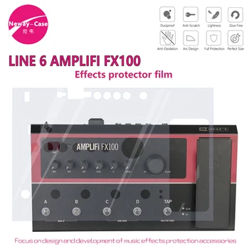 Защитная Пленка для Эффектов Электрогитары Neway-Case для Аксессуаров для Педалей Гитарных Эффектов LINE 6 AmpliFi FX100