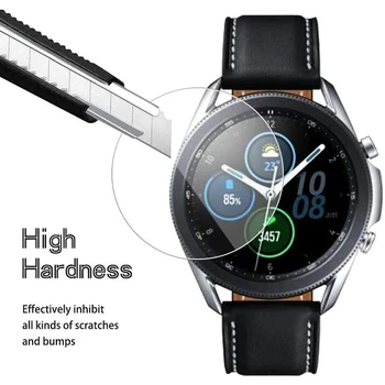 Защитная пленка из закаленного стекла для Samsung Galaxy Watch 3 41 мм 45 мм Защитная крышка экрана Watch3 Smartwatch Protection