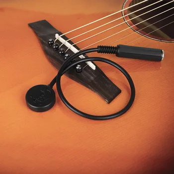 Звукосниматель для акустической гитары для гавайской гитары, запчасти Piezo Contact Professional 4.7*4.5*0.8 В аксессуарах Классическая гитара