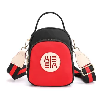 Качественная женская нейлоновая сумка через плечо для путешествий, школьные сумки на молнии в стиле ретро, повседневные сумки на плечо для улицы