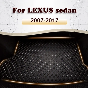 Коврик в багажник автомобиля для седана LEXUS LS 2007-2017 16 15 14 13 12 11 10 09 08 Автомобильные аксессуары на заказ, украшение интерьера авто