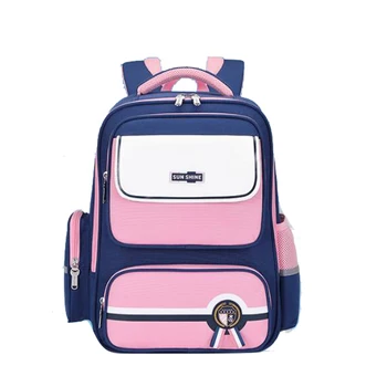 Корейский модный детский рюкзак, детский школьный ранец для мальчиков, студенческий рюкзак, водонепроницаемая мультяшная школьная сумка для детей 1-3-5 классов