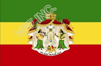 Королевский стандартный флаг Эфиопии, Национальный флаг, 3 фута x 5 футов, полиэфирный баннер, 150 * 90 см, Пользовательский флаг на открытом воздухе