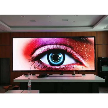 Крытый светодиодный дисплей P6, Большой экран 576x576 мм, Алюминиевый корпус для литья под давлением, телевизионная реклама высокой яркости HD, светодиодная видеостена
