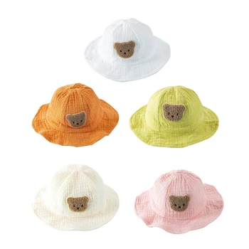 Летняя детская шапочка для малышей, широкополые шляпы для мальчиков, пляжная шляпа для мальчиков, детская шляпа рыбака, подарок ребенку на день рождения