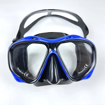Маска для подводного плавания для взрослых Силиконовые очки для подводного плавания Подводное спасение Очки для подводного плавания Маска Оборудование для плавания Инструменты для плавания