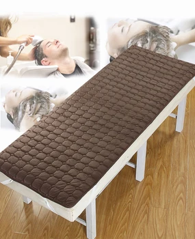 Матрас для массажного стола-кровати без отверстий, коврик для салона красоты, утолщающая нескользящая подушка 