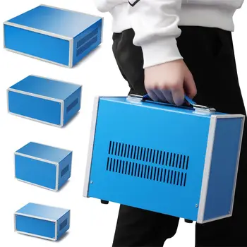 Металлический корпус Проектный кейс DIY Распределительная коробка Корпус электроники Коробка для наружного и внутреннего электронного модуля Корпус инструмента