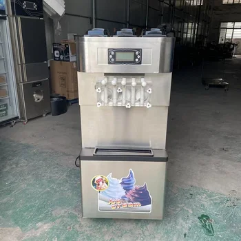 Многофункциональный напольный автомат по продаже мягкого мороженого с 5 вкусами/автомат по продаже мягкого йогуртового мороженого с 5 вкусами БЕСПЛАТНО CFR BY SEA