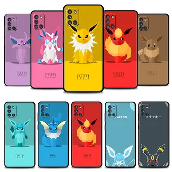 Многоцветный Чехол для телефона Pokemon Eevee Jolteon Sylveon Samsung A52s A73 A72 A53 A32 A22 A13 A21s A12 A51 A71 A41 A23 A11 в виде ракушки