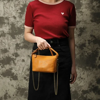 Модная женская сумка-портмоне из натуральной кожи, повседневная сумка-мессенджер из мягкой воловьей кожи для телефона, женские сумки для покупок через плечо, Bolsas