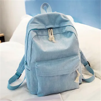 Модные дикие старшеклассники, новая Корейская индивидуальность, плюшевая сумка для колледжа, однотонный женский рюкзак