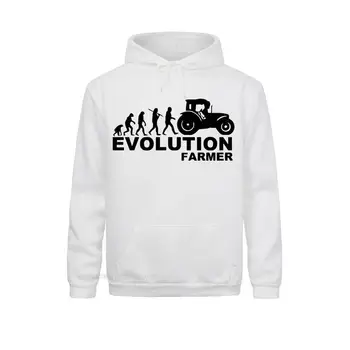 Модные осенние толстовки Farmer Evolution с капюшоном в стиле харадзюку для сельскохозяйственных тракторов Fendt Claas Machinery с длинным рукавом и принтом на осень