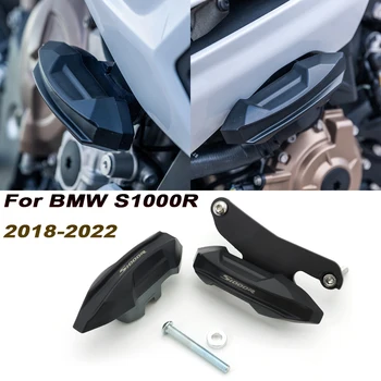 Мотоциклетная Рама Слайдеры Накладка Протектор Защита От Падения Клей Защита От Падения Набор Накладок Для BMW S1000R 2018-2020 2021 2022