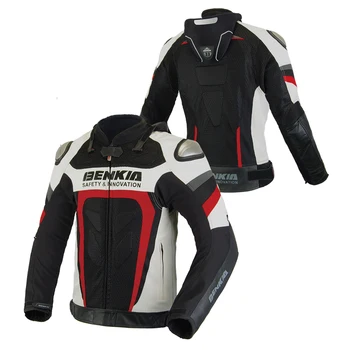Мотоциклетная куртка, мужская мотоциклетная куртка, защитное снаряжение, куртка для мотокросса, гонок по бездорожью, Chaqueta Moto, включает защиту шеи