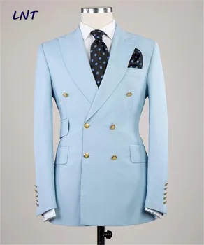 Мужской официальный пиджак жениха Свадебные смокинги пальто для выпускного вечера, сшитый на заказ блейзер Одежда