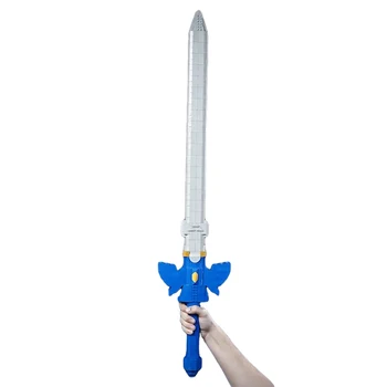 Набор моделей для создания Мастер-меча MOC Breath Game Wild Link Weapon Косплей Реквизит Коллекционная Кирпичная Игрушка Для детей и взрослых Рождественский Подарок