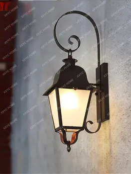 Настенные бра Светильник светильник Классический светодиодный светильник водонепроницаемый декоративный для дома Крыльцо вилла