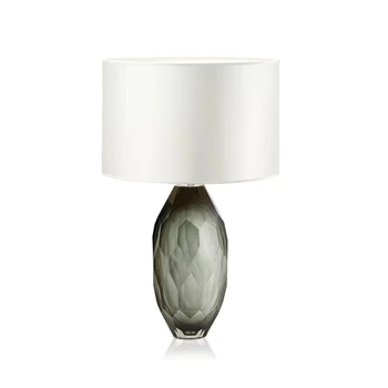 Настольная лампа Nordic Luxury LED Glass Настольная лампа с затемнением прикроватных тумбочек для кабинета, спальни, внутреннего освещения, Декоративный светильник