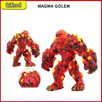 Новая кукла Magma, имитация ручной работы, Твердая западная боевая игрушка Warcraft, модель Волшебной мифологии, Песочный стол, Украшение рабочего стола, подарок