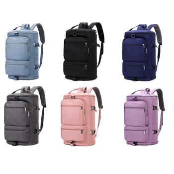 Новая спортивная сумка 2023 года для женщин и мужчин, спортивная спортивная сумка, дорожный рюкзак, ночная сумка Weekender с отделением для обуви