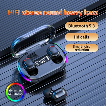 Новое поступление TWS K10, Беспроводные наушники Bluetooth, наушники Bluetooth 5.3, гарнитура с сенсорным управлением, наушники Hifi с шумоподавлением