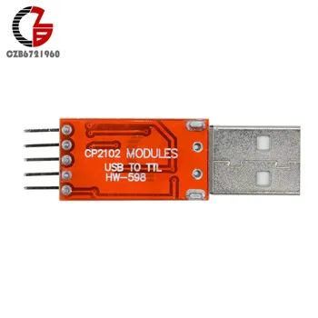 Новый 5-контактный последовательный преобразователь модуля USB 2.0 в TTL UART с кабелями CP2102 STC Вместо FT232