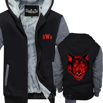 Новый NWO World Order, группа Wolfpac, Wolfpack, Wolf Pack, черное мужское теплое пальто, БРЕНДОВАЯ толстовка sbz5668