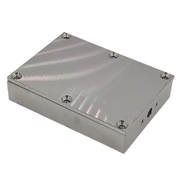 Обработка защитного корпуса Коробка из литого под давлением алюминия Корпус усилителя с низким уровнем шума ЧПУ