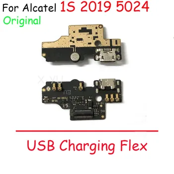 Оригинал Для Alcatel 1S 2019 5024 5024D 5034K/1S 2021 6025 6025H 6025D USB Док-станция для Зарядки Разъем Порта Платы Гибкий Кабель