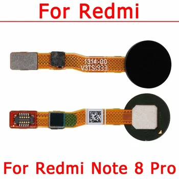Оригинал для Xiaomi Redmi Note 8 Pro Замена гибкого кабеля датчика отпечатков пальцев Запасные части для ремонта