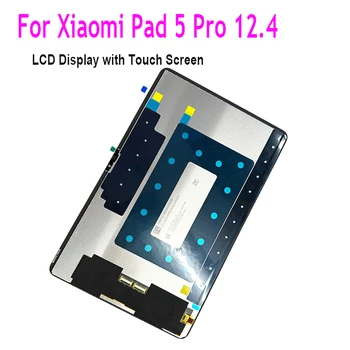 Оригинальный ЖК-экран для Xiaomi Pad 5 Pro 12.4 / MiPad 5 pro12.4 Замена ЖК-дисплея с сенсорным экраном и цифровым преобразователем в сборе