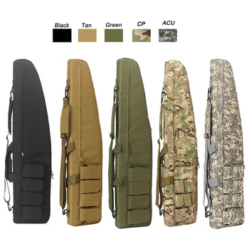 Открытый тактический штурмовой боевой камуфляж Для охоты, рыбалки, фотосъемки, тактическая винтовка, страйкбол, длинная сумка