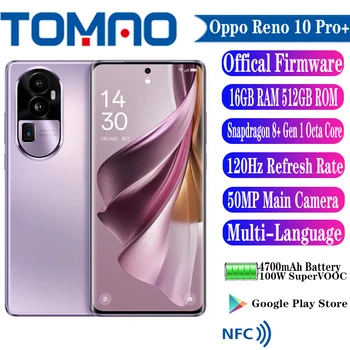 Официальный Новый мобильный телефон OPPo Reno 10 Pro + 5G 6,74 