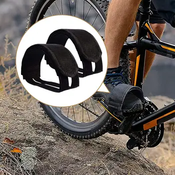 Переносной ремешок для педалей велосипеда Нескользящий ремешок для подножки Ремешки для крепления пальцев ног зажимы для пальцев ног