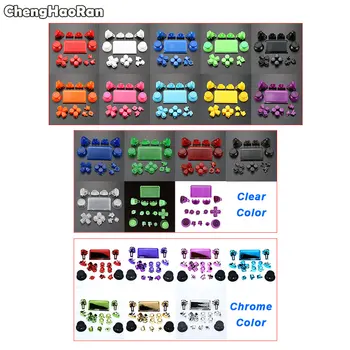 Полный набор ChengHaoRan L1 R1 L2 R2 Триггерные кнопки Dpad Thumbsticks для PS4 Pro Контроллер для PS4 4.0 JDS-040 JDM-040 Комплект кнопок